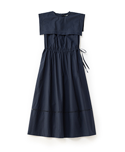 Vintage marine collar dress