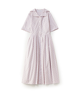 Vintage pattern cloth working dress