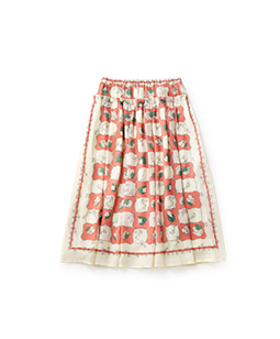 Winter leaf airy skirt