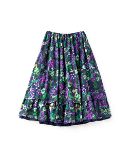 Grape palace fluffy skirt