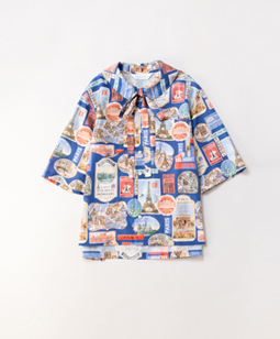 Memories of Paris double pockets shirt