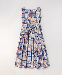 Memories of Paris square dress