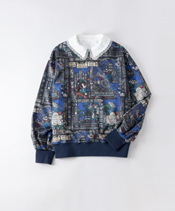 Grimm stained glass sweatshirt
