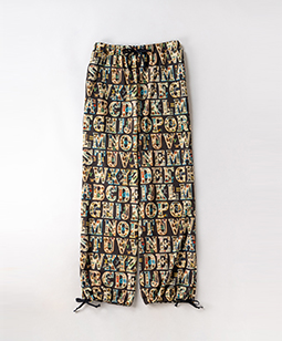 Alphabet chromos track pants