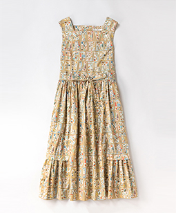 Alphabet chromos sleeveless dress