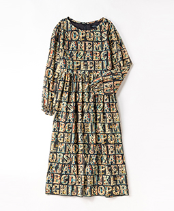 Alphabet chromos nursery dress