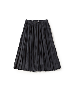 Air typewriter random pleats skirt