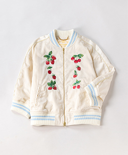 Berries meet cherries souvenir jacket