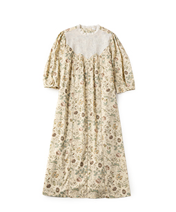 The garden sheer yoke dress