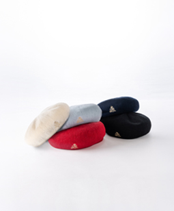 Logo embroidery beret