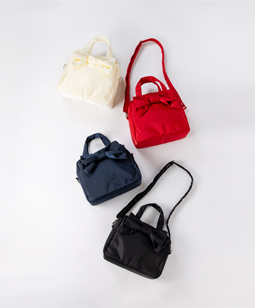Shoulder ribbon bag