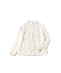 Leaver lace victorian blouse
