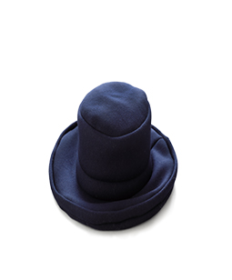 Victorian melton hat