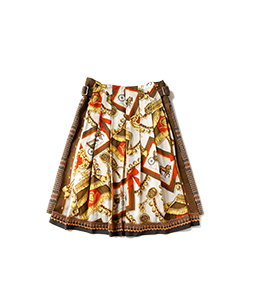 Lady’s carriage glen check skirt