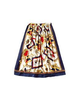 Lady’s carriage long skirt