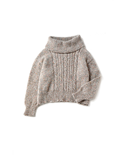 Puti lama arbsky cowl-neck sweater