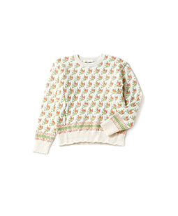 Flower branches sweater
