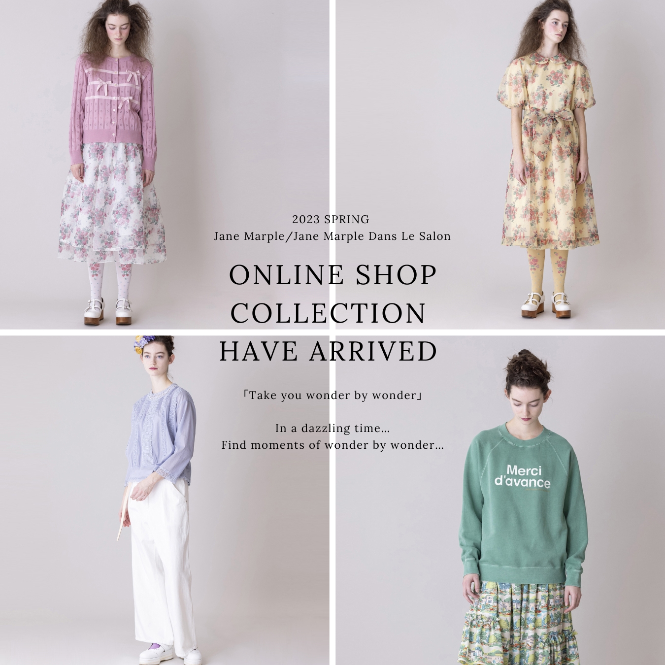 ONLINE SHOP】3/28 New releases | Jane Marple Official Web Site