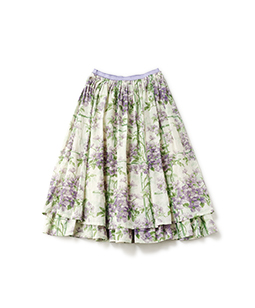 Crematis garden sheer skirt