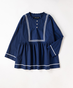 French marine tunic blouse