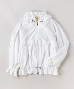 Light taffeta puffy sleeve jacket