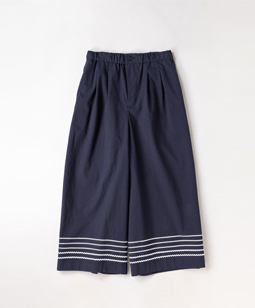 French marine tapered pants