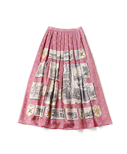 Croix-rousse maxi skirt