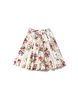 Flower parlour fluffy skirt