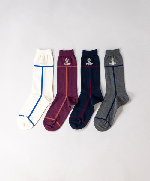 Royal angel crew socks