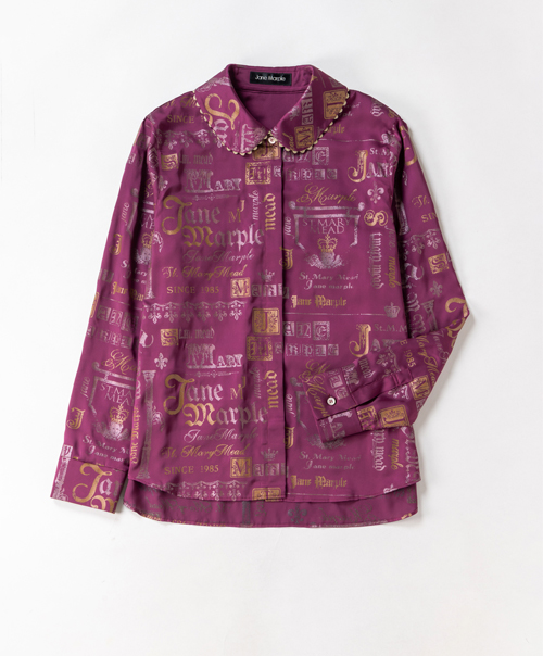Shiny logotypes shirt
