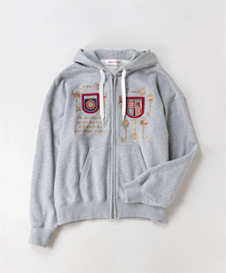 Keys collection embroidery hoodie