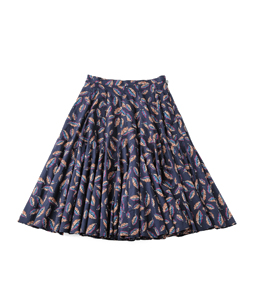 Woven Leaves fluffy skirt