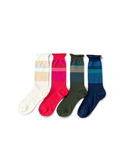 Color palette crew socks