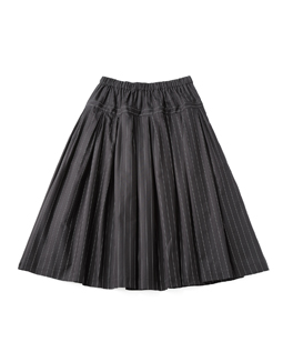 GIZA stripe quatre tucked skirt