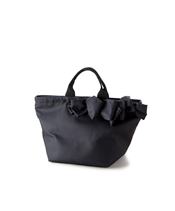 drape ribbon tote bag