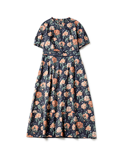 Decadent blooms day dress
