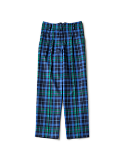 Wool tartan 2 Face pants