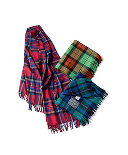 Big tartan stole