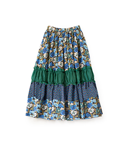 Poppy amelie tiered skirt