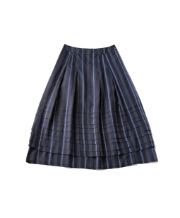 Traditional Stripes forest skirt