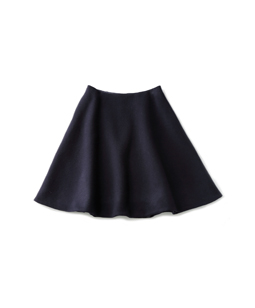 Lamb wool melton supreme skirt