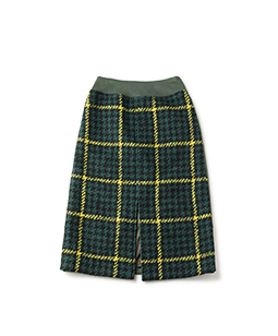 Material mix skirt