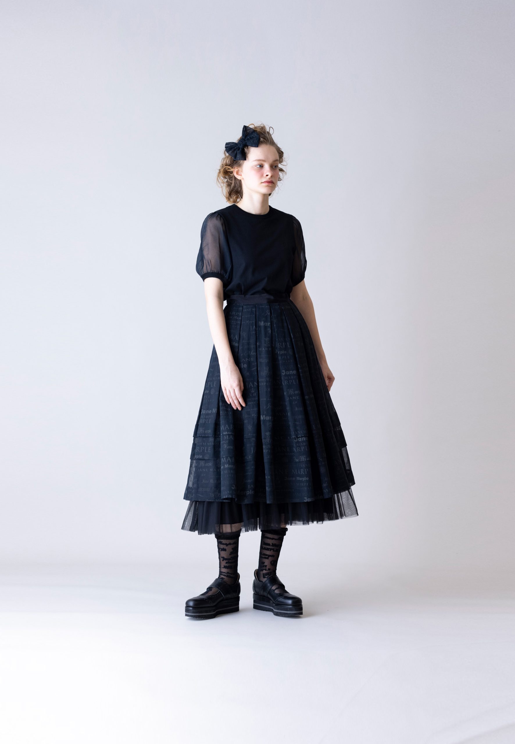 ジェーンマープル Tea for two salopette skirt