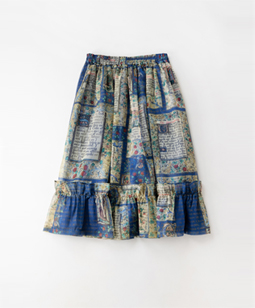 Strawberry books sheer skirt