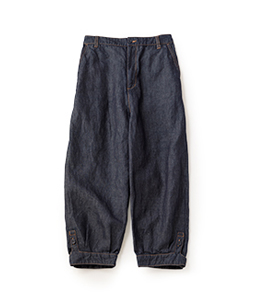 Cotton linen denim Knickerbockers