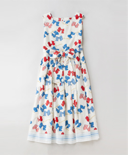 Anniversary ribbons square dress