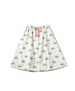 Flower Plate fluffy skirt