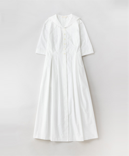 French marine collar dress