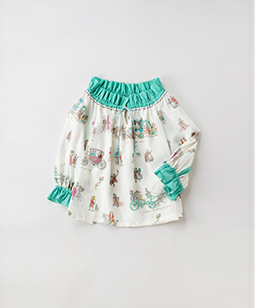 Anniversary parade smock blouse