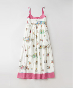 Anniversary parade strap dress